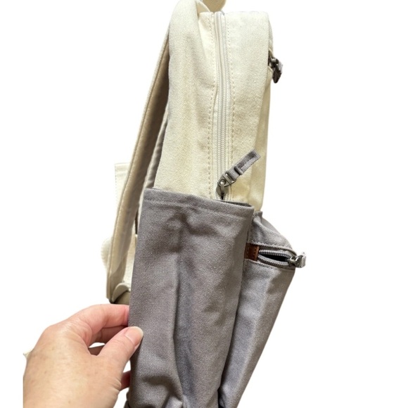 Rand McNally x Alternative Backpack Gray Beige NWT - Picture 8 of 10